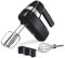 Hamilton Beach - Electric Hand Blender, 6 Speeds + Stir Button, 300 Watts Peak Power for Powerful Mixing, Includes Whisk and Storage Clip, Black (62628)