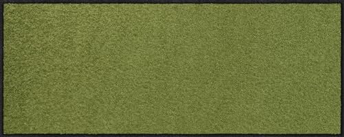 Salonloewe Fußmatte 040X100 cm Salbei Fußabtreter, innen, außen, Schmutzfangmatte, Sauberlauf-Teppich