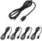 RUNCCI-YUN 5Stück Micro USB Pigtail Kabel,Micro USB Stecker auf 2-poligen blankes Kabel,22AWG 3A USB Stecker,2-adriges USB Verlängerungskabel,USB Stecker löten,mit offenem Ende für Heimwerker 100cm
