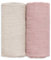 GLLQUEN BABY Pucktücher neugeborenen 2 Stück,Musselin-Baumwolle kinderdecke,95x100cm kuscheldecke für Kinder,Kleinkinder,Kinderbett,Kinderwagen,Junge oder Mädchen babydecke(Peach)