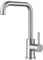 FORIOUS Kitchen Tap, Kitchen Sink Taps Mixer, 360 Swive Stainless Steel L Shaped Monobloc 1 Hole with Single Lever