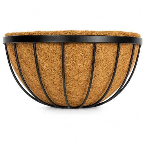 Tildenet Wandkorb, schwarz, 40 cm breit