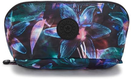 Kipling Mirko Trousse de toilette imprimée Taille M, Orchidée spectrale, 7.5''L x 3.25''H x 3.25''D