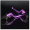 Motorrad Kupplungshebel Für Aprilia Für RX125 Für SX125 RX SX 125 2021 2022 2023 Motorrad Einstellbare Bremse Kupplung Hebel Zubehör Bremshebel(Purple)