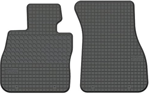 Maßgefertigte Auto Gummimatten, kompatibel mit BMW 2 F44 Gran Coupe von 2019 bis Jetzt - 2 teilige Gummifußmatten Set, Geruchlos & Abriebfest, Hochwertige Fußmatte Auto Accessoires