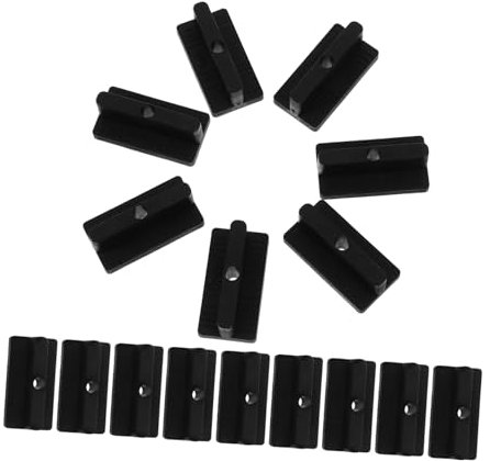 Uonlytech Fixations Pour Terrasse Composite 200 Pièces Fixations Invisibles En Plastique Résistantes Aux Intempéries Pour Usage Extérieur