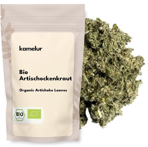 Kamelur Bio Artischockenkraut geschnitten und getrocknet -500g- ideal zur Zubereitung von Tee