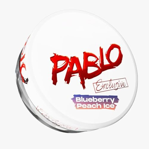 Pablo Flavours-Blueberry peach ice