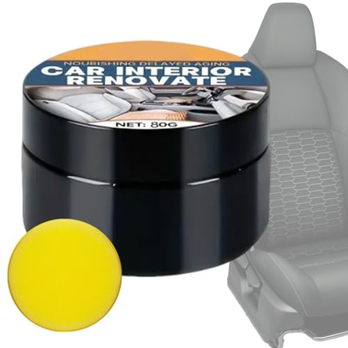 Car Interior Restorer - Dashboard Scratch Repair Kit, Car Upholstery Polishing Compound | Gentle Auto Repair Compound For Door Panel Dashboard Center Console Steering Wheel Armrest Leather Seat