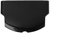 Couvercle de Batterie de rechange - Compartiment arrière batterie pour Sony PSP 2000 2001 2002 2003 2004 3000 3001 3002 3003 3004 Noir
