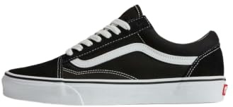 Vans Herren Old Skool Sneakers, Schwarz/Weiß, 41 EU