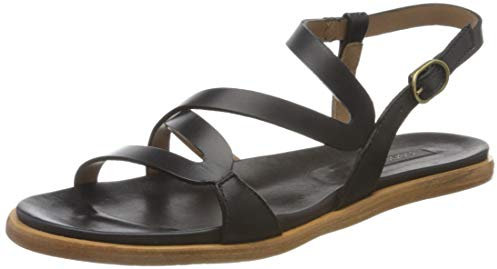 Neosens Damen S948 Restored Skin Aurora Peeptoe Sandalen, Schwarz (Ebony Ebony), 37 EU