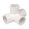 Gardeningwill 10 raccordi in PVC a 4 vie, 32 mm, per serre e mobili