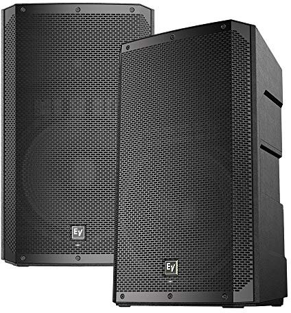 2x Electrovoice ELX200-15P Active 15 PA Speaker 1200W DJ Disco Sound System