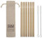 EKM Living Edelstahl Strohhalme 8er Set Kupfer gerade GmbH, Trinkhalme, bruchfest, wiederverwendbar, spülmaschinengeeignet, plastikfrei (Kupfer gerade, 8)