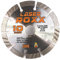 Werkmax Diamant Trennscheibe 125 mm, Laser Roxx Diamantscheibe, Neuentwicklung für Beton, Pflasterstein, Ziegel, Granit, Naturstein