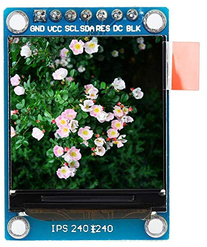 1,3 Zoll IPS Farbdisplay Modul 240x240 RGB 3,3V SPI ST7735 Lebendig und intuitiv 4 Montagelöcher für