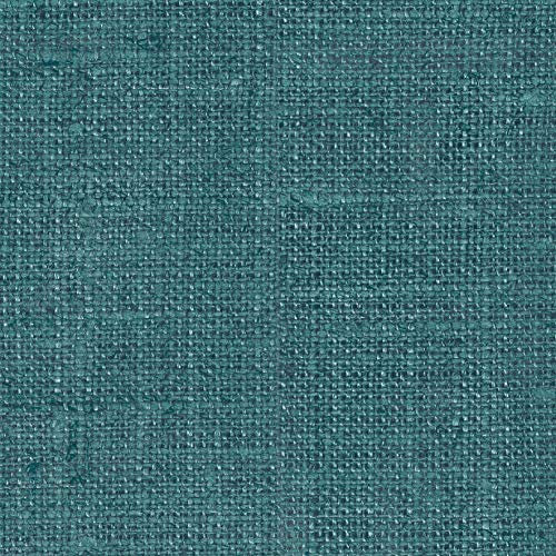 LUTECE Papier Peint Uni Imitation Toile de Jute | Vert Emeraude | Vinyle sur Intissé | 51195414 | Chambre, Salon, Couloir, Séjour