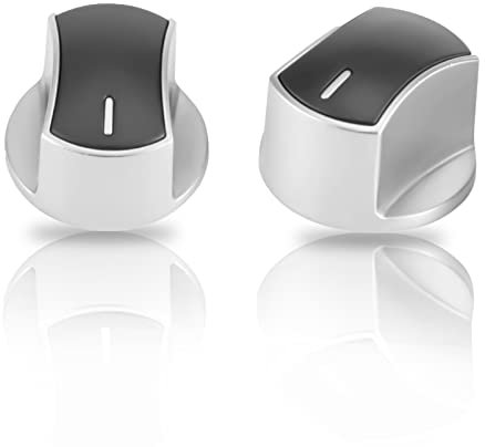 Gas Stove Knob Switch,2Pcs Universal Kitchen Gas Stove Stove Parts Control Knob Replacement Suitable for Oven/Stove