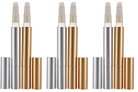 Lurrose 6stücke Leere Lipgloss Tube Kosmetiktuben Nagellacktube Wimpernwachstum Öl Behälter Reisetube Wiederverwendbar Auslaufsicher Für Diy Füllung