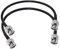 TUOLNK Cavo ponticello da BNC maschio a BNC maschio RG58 Cavo coassiale radio CB 12 pollici (30 cm) Cavo di prolunga per antenna WiFi BNC per antenna radio HAM Confezione da 2