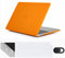 Se7enline Compatible with 2024 2023 2022 2021 MacBook Pro 16 inch Case Hard Shell Laptop Cover for A2991 A3403 A2780 A2485 M4 M3 M2 M1 &Keyboard skin & Touchpad Protector & Webcam Cover,Orange