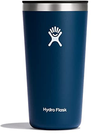 Hydro Flask 20 oz Stainless Steel Reusable All Around Tumbler Indigo - Vacuum Insulated, Dishwasher Safe, BPA-Free, Non-Toxic