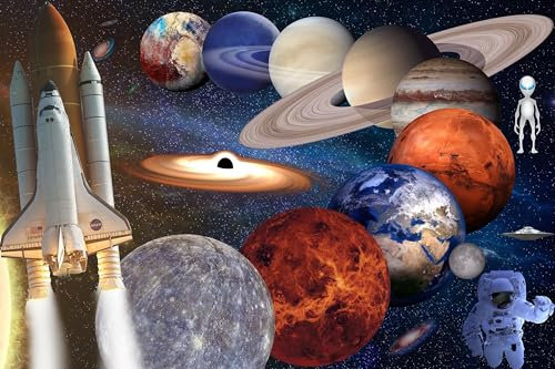 ABERDOMIC Puzzle 1000 Teile, Der Kosmos – Das Universum Puzzles, 1000 Teile Puzzle für Erwachsene, Teenager, Kinder