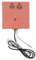 Risegun Silikon-Heizkissen, 100 x 100 mm DC 24 V 60 W Silikon-Heizbett, Gute Wärmeleitfähigkeit, Flexible Heizmatte 3D-Druckerzubehör für Voron 0 0,1