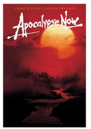 Classic Movies Apocalypse Now Vintage Filmposter 5 Leinwand Poster Schlafzimmer Dekor Sport Landschaft Büro Zimmer Dekor Geschenk ungerahmt 60 x 90 cm