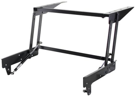 Qianly Table basse relevable, matériel de bricolage, charnière hydraulique à, support de levage pour meubles robuste