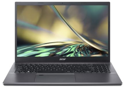 Acer Aspire 5 (A515-57G-54HL) Laptop | 15,6 ComfyView FHD IPS Display | Intel Core i5-1235U | 16 GB RAM | 512 GB SSD | NVIDIA Geforce RTX 2050 | Windows 11 | QWERTZ Tastatur | Steel Gray