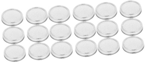 POPETPOP 18 STK Siebdeckel Halloween-Dekorationen im Freien Züchterschale rostfrei Salatsoße Einmachglas sprießen kann sprießende Deckel Bildschirm Keimmaschine Zylinder Kanaldeckel