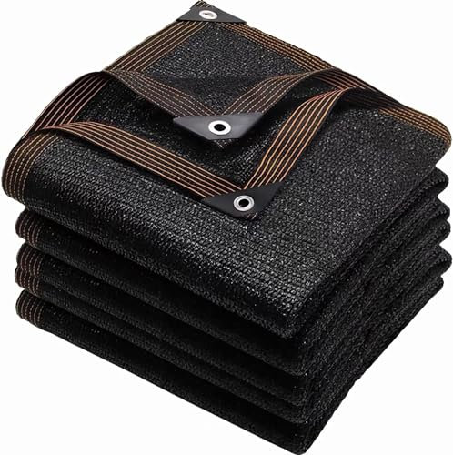 Filet d'ombrage 3 x 5 m, avec œillets, tissu brise-vue 90 % d'ombrage, serre, filet d'ombrage, filet d'ombrage, protection solaire, filet d'ombrage, filet d'ombrage pour jardin, protection solaire,