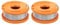 iwiio Strimmer Line For Mac Allister - 2Pcs Strimmer Wire, Strimmer Spool Compatible with Qualcast | Worx | Spear & Jackson, 1.65mm/20FT Grass Trimmer Autofeed Line