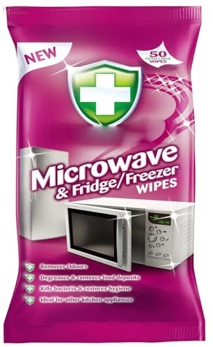 Zale Yardley Oven and Microwave Cleaning Wipes, Antibacterial Surface Cleaning Wipes, Household Wipes Remove Soap Scum and Dirt, Cleaning Wipes (Pack of 50)