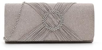 Tamaris Amalia Brooch Clutch Rose