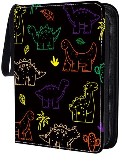 CREATCABIN 400 Tasche Fotokarten Blinder Album A5 PU Kpop Fotokartenhalter Album Foto Sammelkarten Blinder Schnappschüsse Sportkarten Fotoalbum Karten Organizer Sammelgeschenk Für Kpop Liebhaber