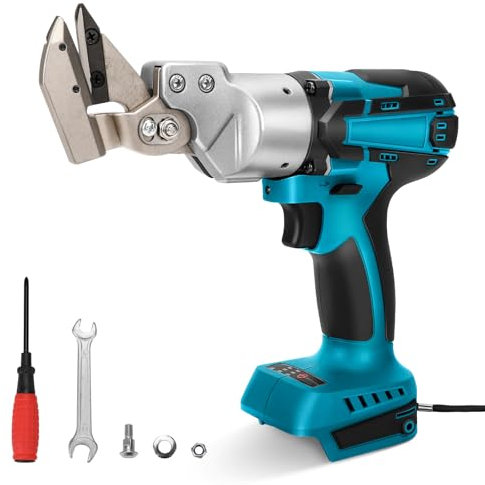 Metallknabber Kompatibel mit 18v Max Akku (keine Batterie), Klingen Sind Austauschbar Bürstenlose Elektro Metallschere Blechknabber Zum Schneiden Von Edelstahl, Aluminium (tools only)
