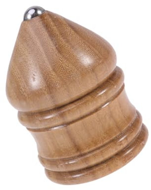 VICASKY Holz Spielzeug Kreisel Vintage Drehkreisel Für Junge Mädchen Und Senioren Aus Hochwertigem Erlenholz Braun Fördert Kreativität Motorik Und Hand-Augen-koordination
