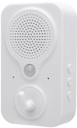 Motion Activated Voice Player, Replaceable Voice PIR Motion Sensor Activated Welcome Doorbell, Recordable Voice Player for Home, Shop, Business, Door Greeter, Entry Alert