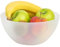 CHEFZOCO Cuenco de plástico para comida, Bol de cocina, Ensaladera de plástico, Libre de BPA, Apto para lavavajilla, Capacidad 4 Litros, Diámetro 26.5 cm, Altura 12 cm, Transparente.