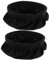 NOLITOY 2pcs Washable Cotton Fabric Headphone Covers Stretchable Ear Pads Protector for Enhanced Comfort and Cleanliness Durable and Reusable Dust Covers for Headsets