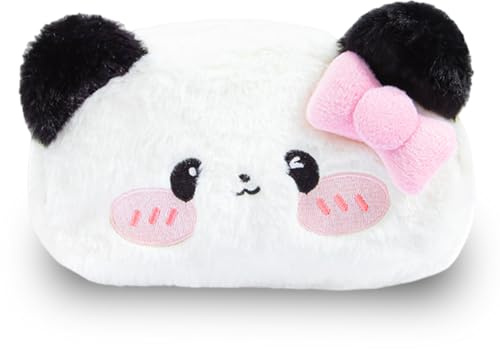 YskerrigToy Panda Federmäppchen, Schreibwaren Aufbewahrungstasche, Mädchen Schreibwaren Federmäppchen, Kinder Plüsch Federtasche für MäDchen, Schulen, Büro, Kosmetische Lagerung