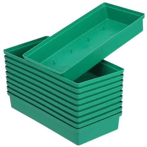 SWOOMEY Oasis Foam Tray 10pcs Set Made of Sturdy Pp Material, Floral Tray for Effortless Flower Arrangement and Floral Display, for Multiple Arrangements with Minimalist Elegant Style