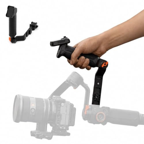 Hohem BH‑01 Sling Handgrip Kit Exclusively for iSteady MT3 Pro | (2026 Upgrade) Exclusively for iSteady MT3 Pro, Adjustable Bi‑Directional Twist Gimbal Handle for Low‑Angle Video Shooting