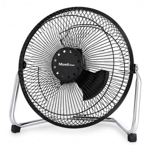 Ventilatore Metallico da Tavolo, Argento | 38W