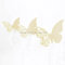 Little Snow Direct Wedding Party Name Place Cards For Wine Glass Cup Pearlescent Laser Cut - 20pcs Butterfly - Ivory/Cream