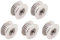 WINSINN GT2 Umlenkrolle 20 Zähne 3mm Bohrung 6mm Breite Timing Pulley Rad Aluminium für 3D Drucker (5er Pack)
