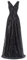 Kate Kasin Schwarz Maxikleid Abschlussballkleid Brautkleid KK199-4 36